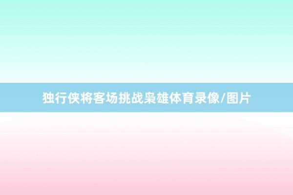 独行侠将客场挑战枭雄体育录像/图片