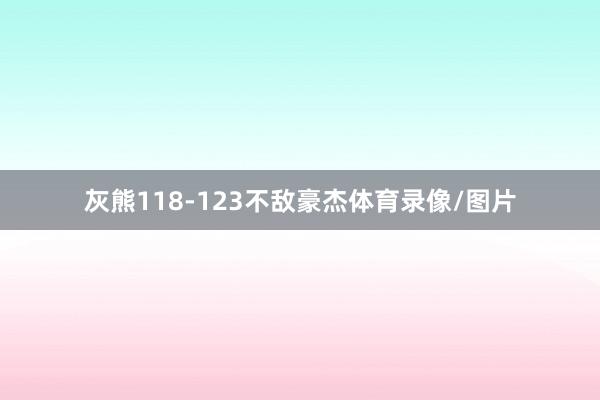 灰熊118-123不敌豪杰体育录像/图片