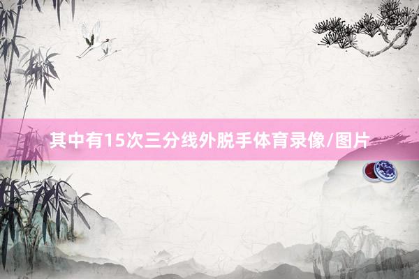 其中有15次三分线外脱手体育录像/图片