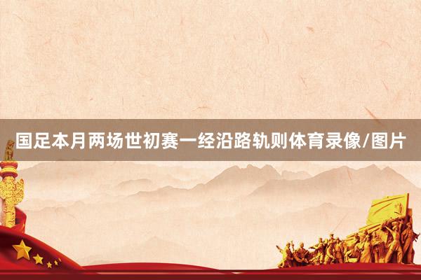 国足本月两场世初赛一经沿路轨则体育录像/图片