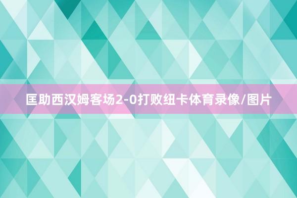 匡助西汉姆客场2-0打败纽卡体育录像/图片