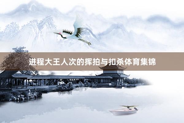 进程大王人次的挥拍与扣杀体育集锦
