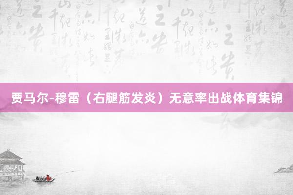 贾马尔-穆雷（右腿筋发炎）无意率出战体育集锦