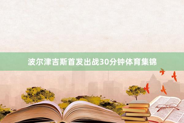 波尔津吉斯首发出战30分钟体育集锦