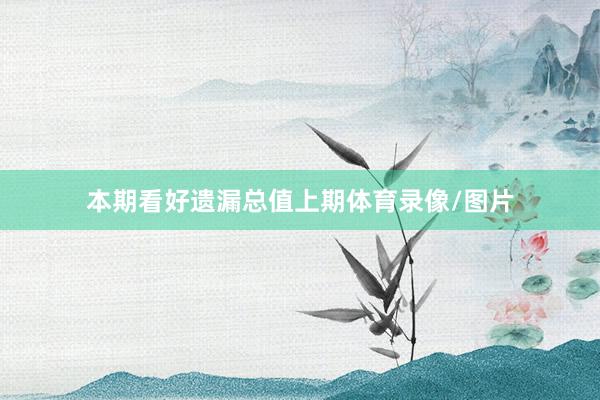 本期看好遗漏总值上期体育录像/图片