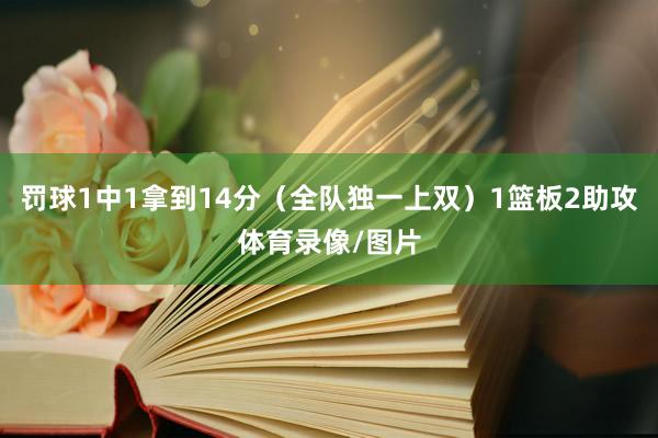 罚球1中1拿到14分（全队独一上双）1篮板2助攻体育录像/图片