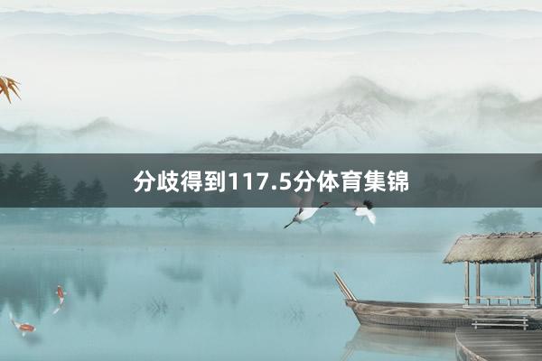 分歧得到117.5分体育集锦