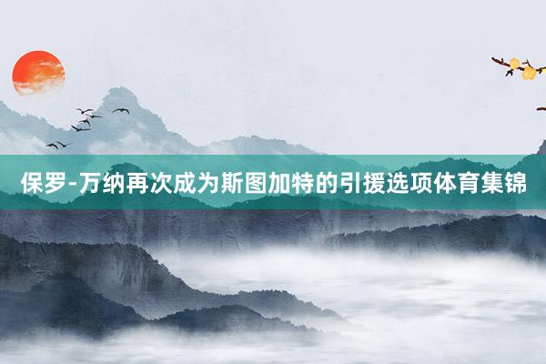 保罗-万纳再次成为斯图加特的引援选项体育集锦