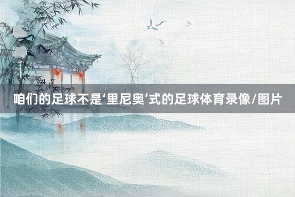 咱们的足球不是‘里尼奥’式的足球体育录像/图片