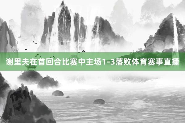 谢里夫在首回合比赛中主场1-3落败体育赛事直播
