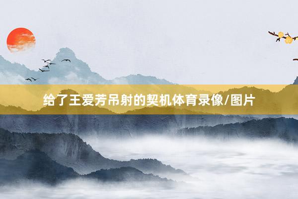 给了王爱芳吊射的契机体育录像/图片