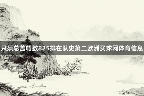 只须总盖帽数825排在队史第二欧洲买球网体育信息