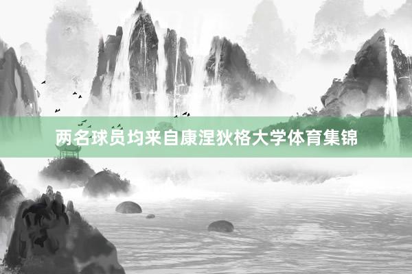 两名球员均来自康涅狄格大学体育集锦