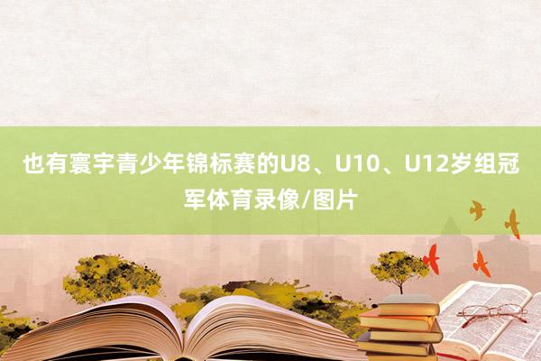 也有寰宇青少年锦标赛的U8、U10、U12岁组冠军体育录像/图片