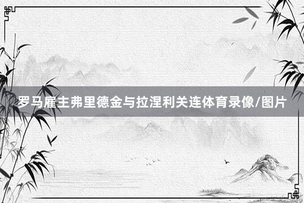 罗马雇主弗里德金与拉涅利关连体育录像/图片