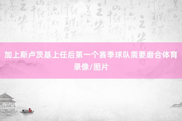 加上斯卢茨基上任后第一个赛季球队需要磨合体育录像/图片