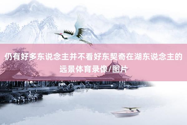 仍有好多东说念主并不看好东契奇在湖东说念主的远景体育录像/图片
